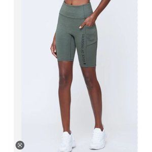 VOI Voice of Insiders and SeaCell Cycle‎ Shorts Green Heather L